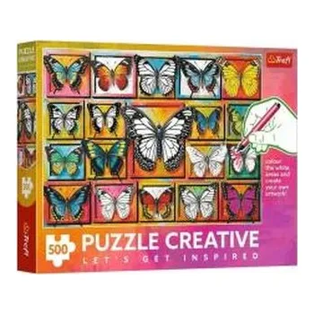 Dětské zboží Puzzle 500 Kolekcja motyli