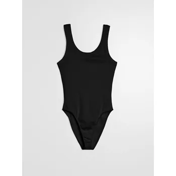 Oblečení a móda Sinsay - Bavlněné body na ramínka - černá - 560HA-99X - 560HA-99X-S