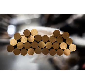 Stavební materiál Mosazná tyč kruh ⌀10 mm