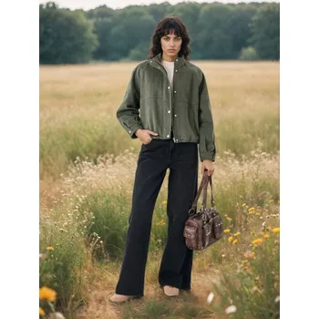 Sinsay - Džíny s&nbsp;širokými nohavicemi - černá - 209HC-99J - 209HC-99J-32