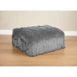 Deka z mikrovlákna TERCA šedá 150x200 cm Mybesthome