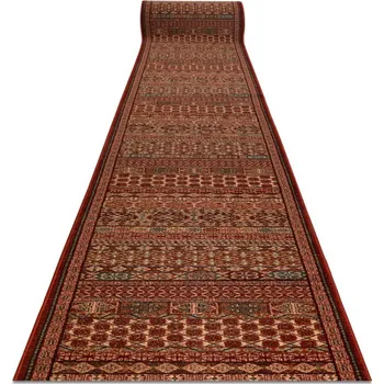 Koberec Běhoun KASHQAI 4334/300 bordó / zelený