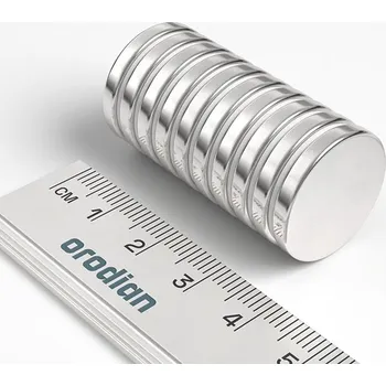 Dekorativní magnet Neodymový magnet válec 20×3 mm - N38