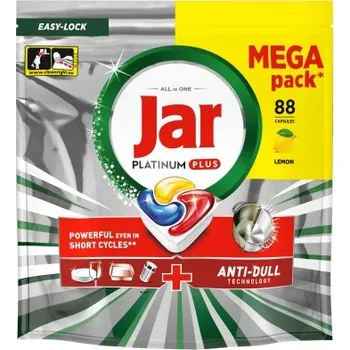 Jar Platinum Plus Lemon Kapsle do myčky nádobí 88 ks