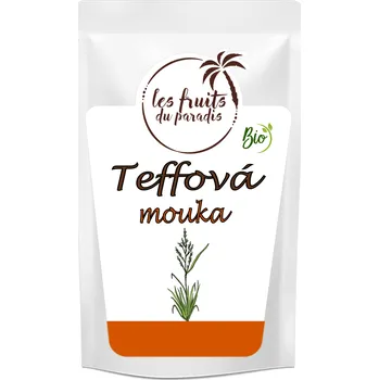 Přisada na vaření a pečení Teffová mouka bezlepková Bio 250 g LES FRUITS DU PARADIS