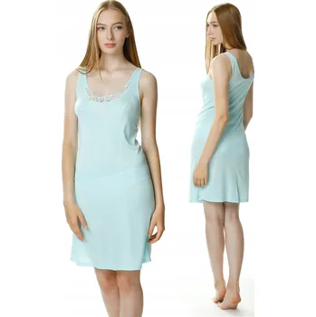 Dámské spodní prádlo MEWA lingerie spodnička ke kolenům zelená velikost 52