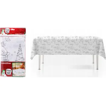 ubrus Vánoční ubrus k vybarvení "Colour your own" 240x135 cm
