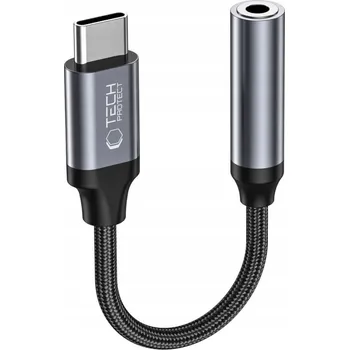 Náhradní díl pro mobilní telefon Adaptér / Převodník Apple iPhone USB-C na mini jack 3,5mm černý