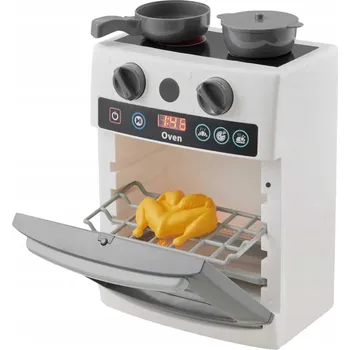 Dětská kuchyňka Dětská Kuchyňka Trouba Sporák Hračka Domácí Spotřebiče Světla Zvuky + Příslušenství