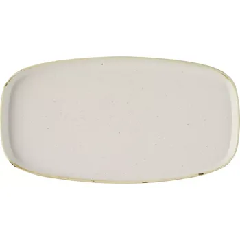 Talíř Talíř obdélníkový Churchill Stonecast Barley White, délka: 350 mm