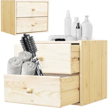 Knihovna Knihovna Wamar-Sosenka 45 x 39 x 35 cm borovice