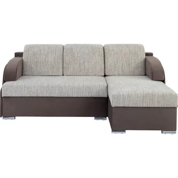 Sedací souprava Rohová pohovka Merin - Black Red White - BRW Bluvel 38. 205x89 cm