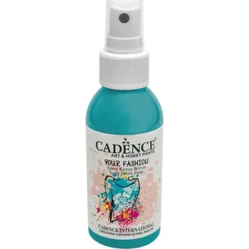 Cadence Barva na textil ve spreji 100 ml, světlá tyrkysová