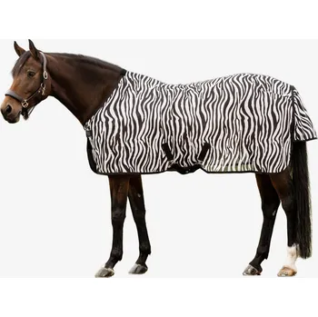 Sport WALDHAUSEN Deka proti hmyzu pro koně a poníky se zebřím vzorem 145cm