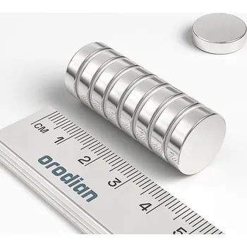 Dekorativní magnet Neodymový magnet válec 15×4 mm - N38