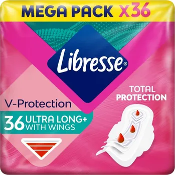 Menstruační vložka LIBRESSE Ultra Long+ 36 ks