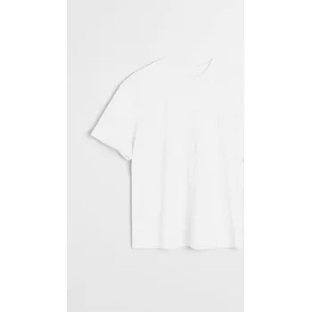 Oblečení a móda Sinsay - Bavlněné pruhované tričko - bílá - 250HB-00X - 250HB-00X-M