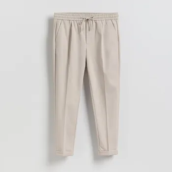 Reserved - MEN`S TROUSERS - béžová - 6702L-08X - 6702L-08X-L