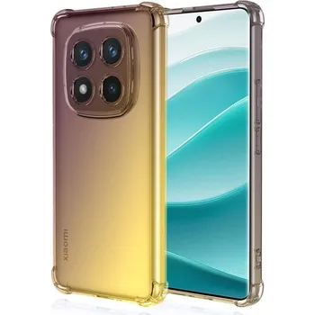 Pouzdro na mobilní telefon Kryt Xiaomi Redmi Note 14 Pro 5G Shock duhový purpurovo-žlutý (obal neboli pouzdro na Xiaomi Redmi Note 14 Pro 5G)