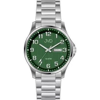 Hodinky JVD Vodotěsné hodinky s zeleným číselníkem JVD JE611.9 10ATM ( )