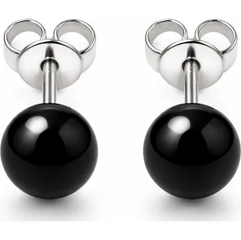 Náušnice Ocelové náušnice s Onyxem Xara