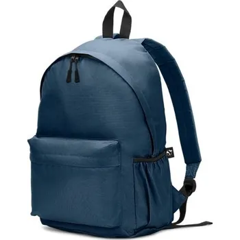 Městský batoh ROSARIO. Klasický batoh s nadčasovým designem z recyklovaného polyesteru 600D - Modrá