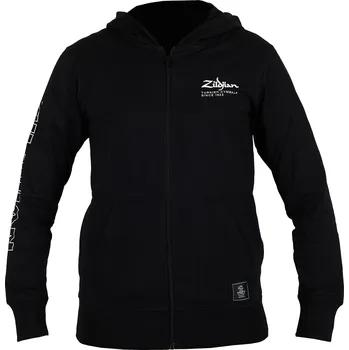 Pánská mikina Zildjian Lightweight Zip Hoodie, Black – 2X + prodloužená záruka 3 roky