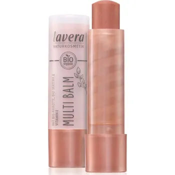 Pleťová kosmetika Lavera Multi Balm multifunkční balzám na rty a tváře odstín 03 Sundown Gold 4.5 g