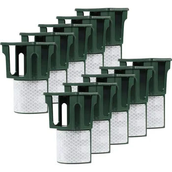 Ohradník Sada PROFI adaptérů k pachovému ohradníku pro nosiče pachové látky BIO10, s reflexní páskou - 10 ks