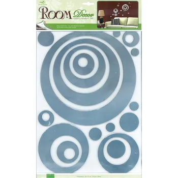 Obraz Malé samolepky na nohy, stříbrná kolečka