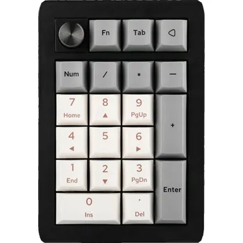 Klávesnice EPOMAKER EK21 – Numerická klávesnice VIA s Bluetooth, 2.4GHz a USB