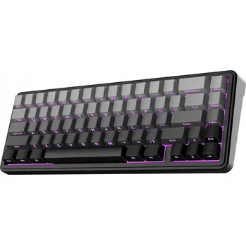 Klávesnice EPOMAKER × AULA F65 Bezdrátová 65% RGB klávesnice, šedé spínače
