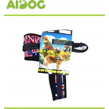 Postroj pro psa Postroj pro psa s motivem vlajky - Pohodlí a bezpečnost