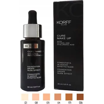 Make-up Podkladová Báze Korff Cure Make Up Foundation v kapkách Nude Effect 06 Cocoa 30 ml