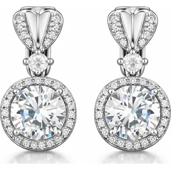 Náušnice Klipsové náušnice se zirkony Valentina