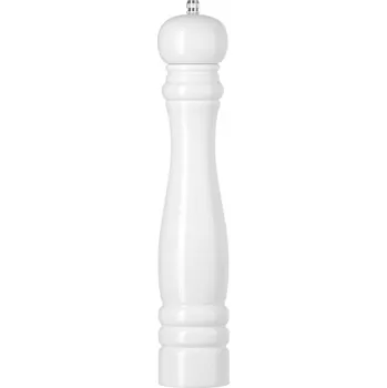 Kuchyňský mlýnek Mlýnek na sůl dřevěný bílý, průměr 60 x 3 cm