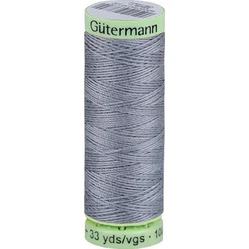 Nit Polyesterové nitě Gütermann Jeans návin 30 m, střední, 064 modrošedá