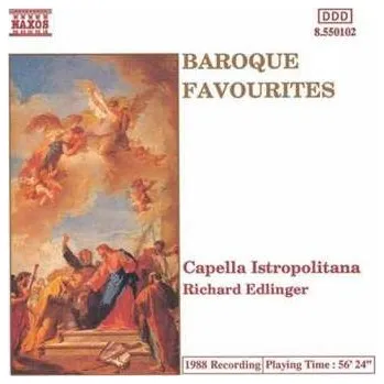 Zahraniční hudba CD Capella Istropolitana: Baroque Favorites 1993