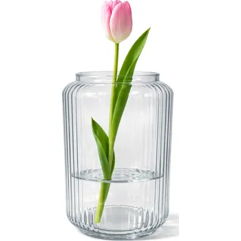Váza Skleněná váza na květiny – Ø 11 × 20 cm | Gastrokitchen
