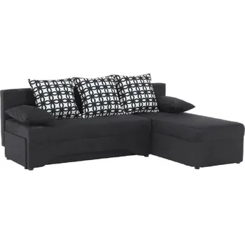 Sedací souprava Tempo Kondela Petoria New (tmavě šedá) (P)