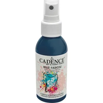 Cadence Barva na textil ve spreji 100 ml, petrolejová modrá