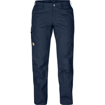 Dámské kalhoty outdoor kalhoty dámské FJÄLLRÄVEN Karla Pro Trousers Curved W Dark Navy - 44