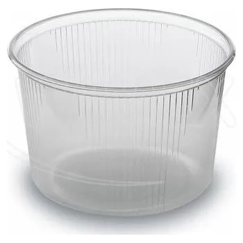Jednorázové nádobí Miska kulatá průhledná 300 ml PP 100ks