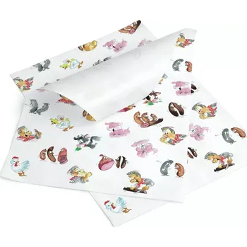 Papír Řeznický papír potisk Krkovička - 25 × 35 cm karton 12,5 kg