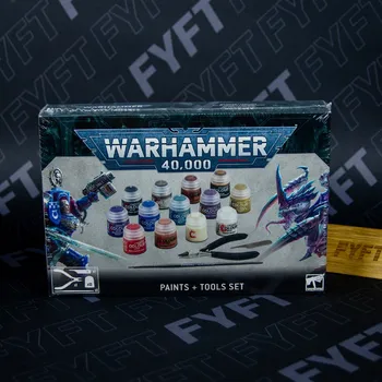 Speciální výtvarná barva Warhammer 40000: Paints + Tools Set (2023)