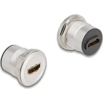 Audio kabel Delock HDMI built-in female 8K 60 Hz aluminium 88191