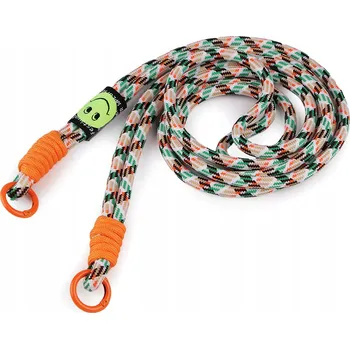 Šňůrka na telefon nebo klíče / popruh s karabinami - Oranžová -