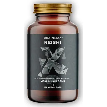Doplněk stravy Reishi extrakt 500mg 100 rostlinných kapslí