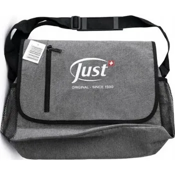 Jednobarevná polyester taška na notebook Just Cavalli