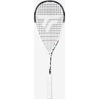 Sport TECNIFIBRE Squashová raketa Carboflex Team 130 g BÍLÁ|ČERNÁ